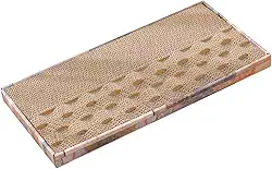 Arranhador de Gato Ondulado, Proteção para Sofá E Móveis, Placa de Papelão para Arranhar, Cama para Dormir em Casa