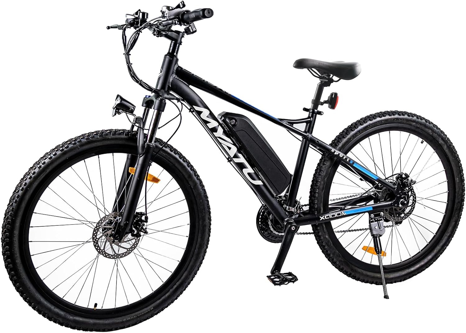 Myatu 27.5" Electric Bike, Mountain Ebike with 48V 10Ah Removable