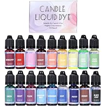 Liquid Dye Colors, Bright Wax Pigments, 18 Colors Dye Concentrate,