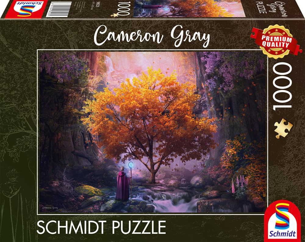 Schmidt Spiele 58523 Waldeszauber, Cameron Gray, 1000 Stück Puzzle
