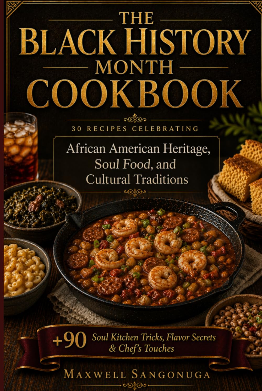 The Black History Month Cookbook: 30 Recipes Celebrating African American Heritage, Soul Food, and Cultural Traditions