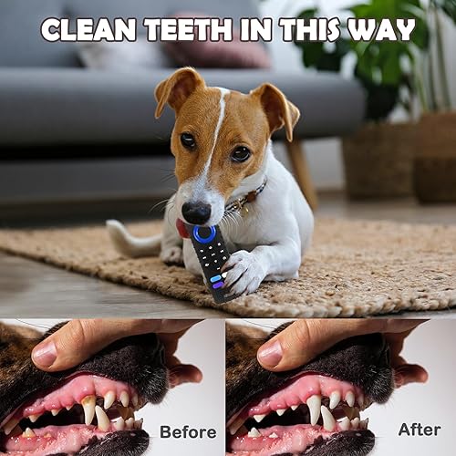 Miniatura 4 de Juguetes para cachorros para dentición, mordedor a control remoto para perros pequeños, juguete de dentición para cachorros para aburrimiento y