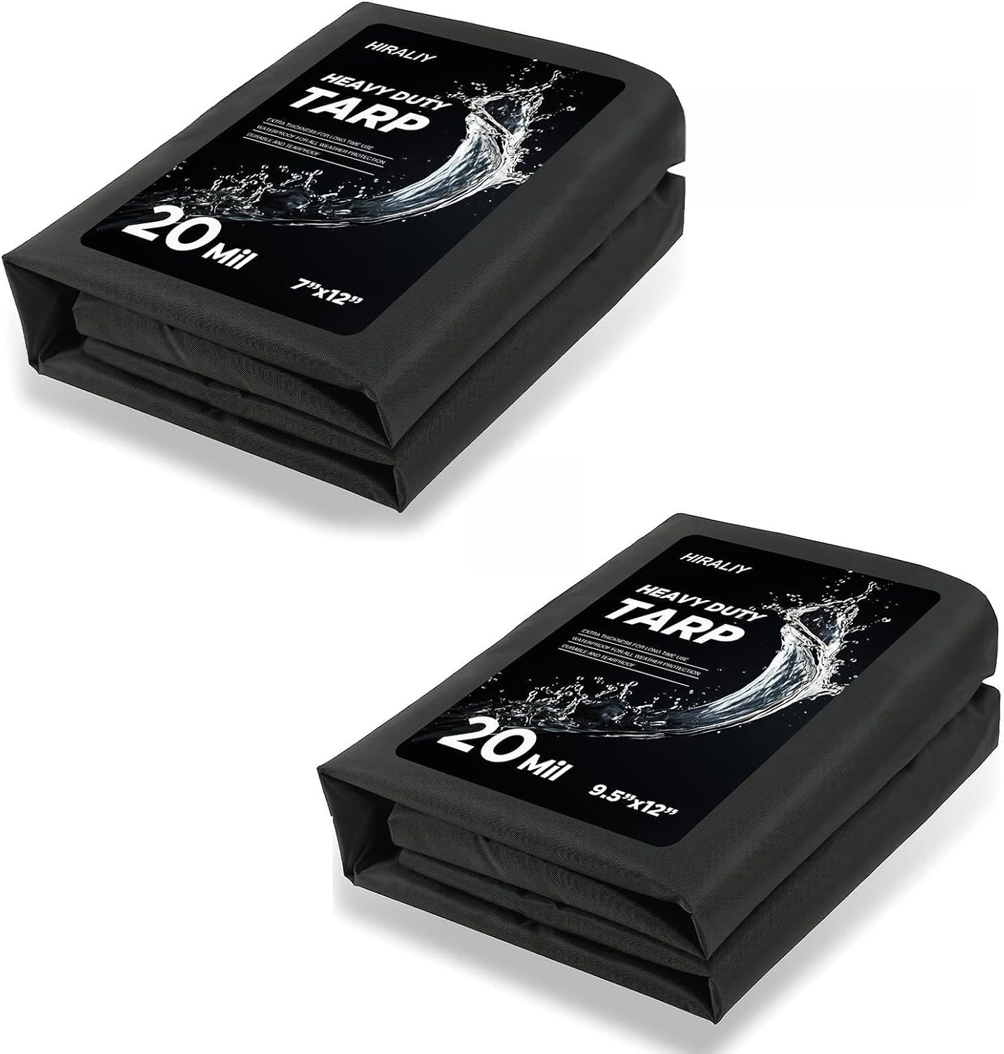 7×12ft + 10x12ft Heavy Duty Tarp
