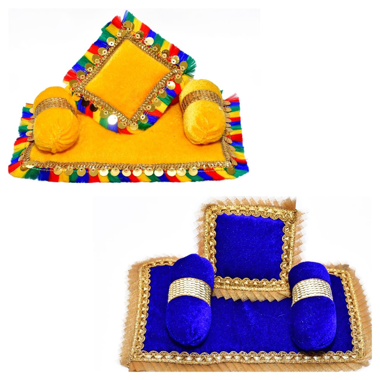 Laddu Gopal Bedding Set - Royal Velvet Design -18