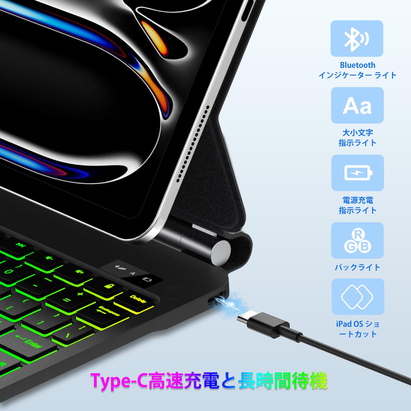 Amazon.co.jp: [2026革新モデル]マジックキーボード iPad Pro 11インチ