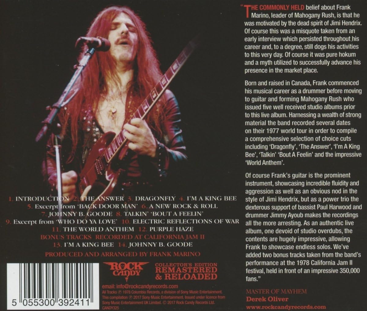 Amazon Live Marino Frank Maho ヘヴィーメタル ミュージック