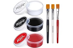 BOBISUKA Professional Paint Palette: Red SFX Makeup for the Perfect Clown Look