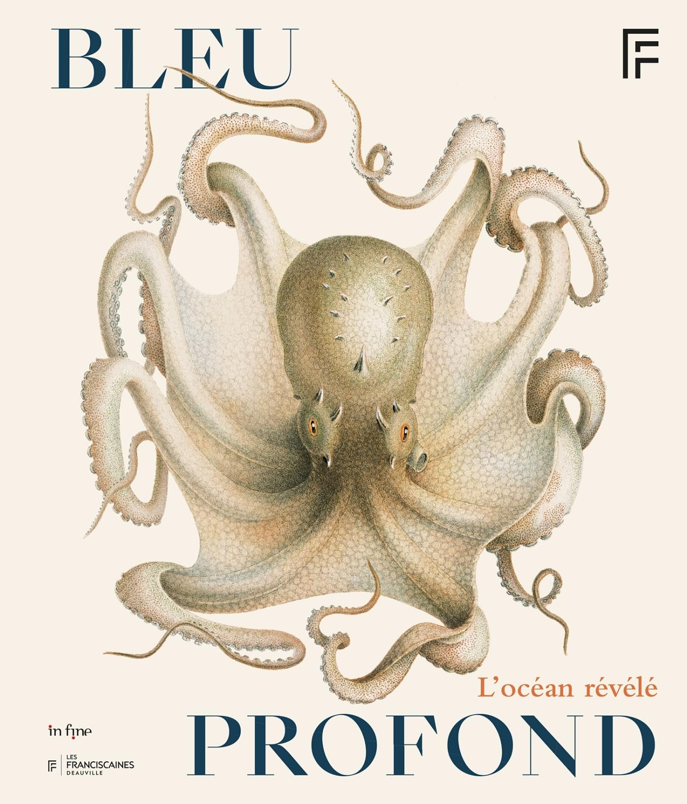 Bleu profond histoire de l'art maritime et illustration oceanique