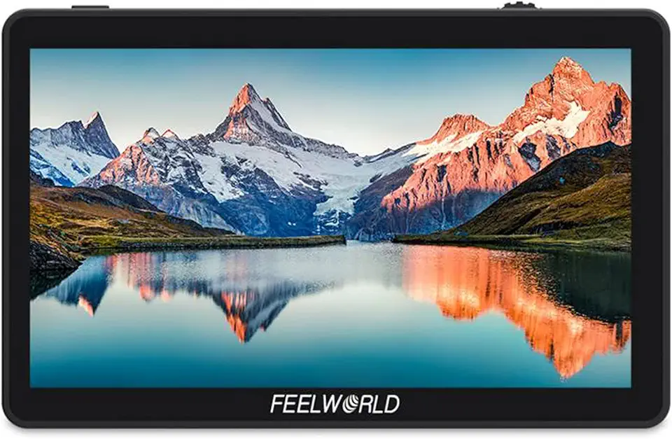 FEELWORLD F6 Plus V2 6 polegadas 3D LUT tela sensível ao toque DSLR câmera monitor de campo vídeo IPS assistência de pico de foco de vídeo FHD1920 x 1080 suporta saída de entrada HDMI