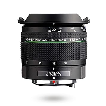 HD PENTAX-DA Fish-Eye 10-17mm F3.5-4.5 ED Ultra Wide Angle Zoom Lens Compact and Lightweight Diagonal fisheye Lens for K-1 II,K-70, KP and PENTAX DSLR Cameras