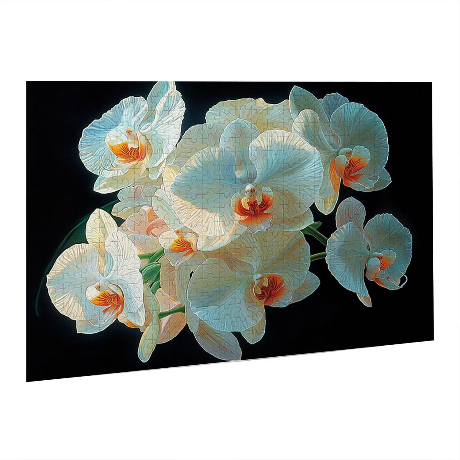 Jigsaw Puzzle, 6000 Pezzi Puzzle Classici, Orchidea Farfalla Puzzle Rilassamento Intelligence, Mpossibile Difficile Puzzle Impegnativo per Adulti Puzzle Gioco Familiare, Regalo per Amore Fiori fr0-754