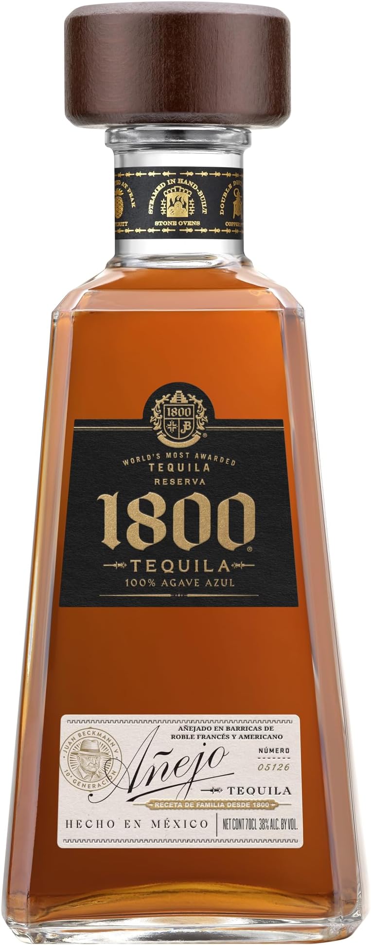 Tequila Anejo 100% Agave 70 cl
