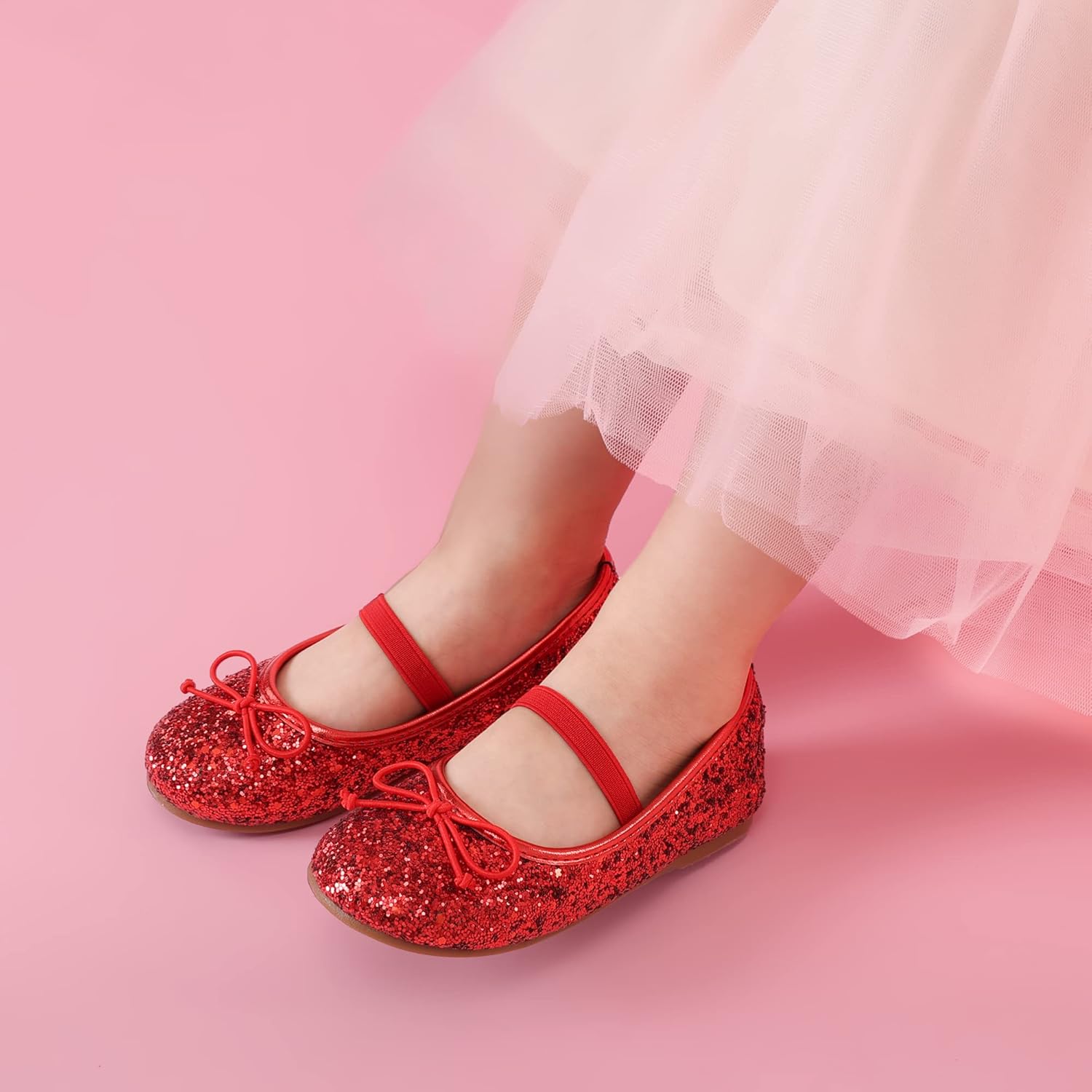 Dream Pairs Toddler Girls Dress Shoes Party Wedding Flower Girl Ballet Flats - Image 2