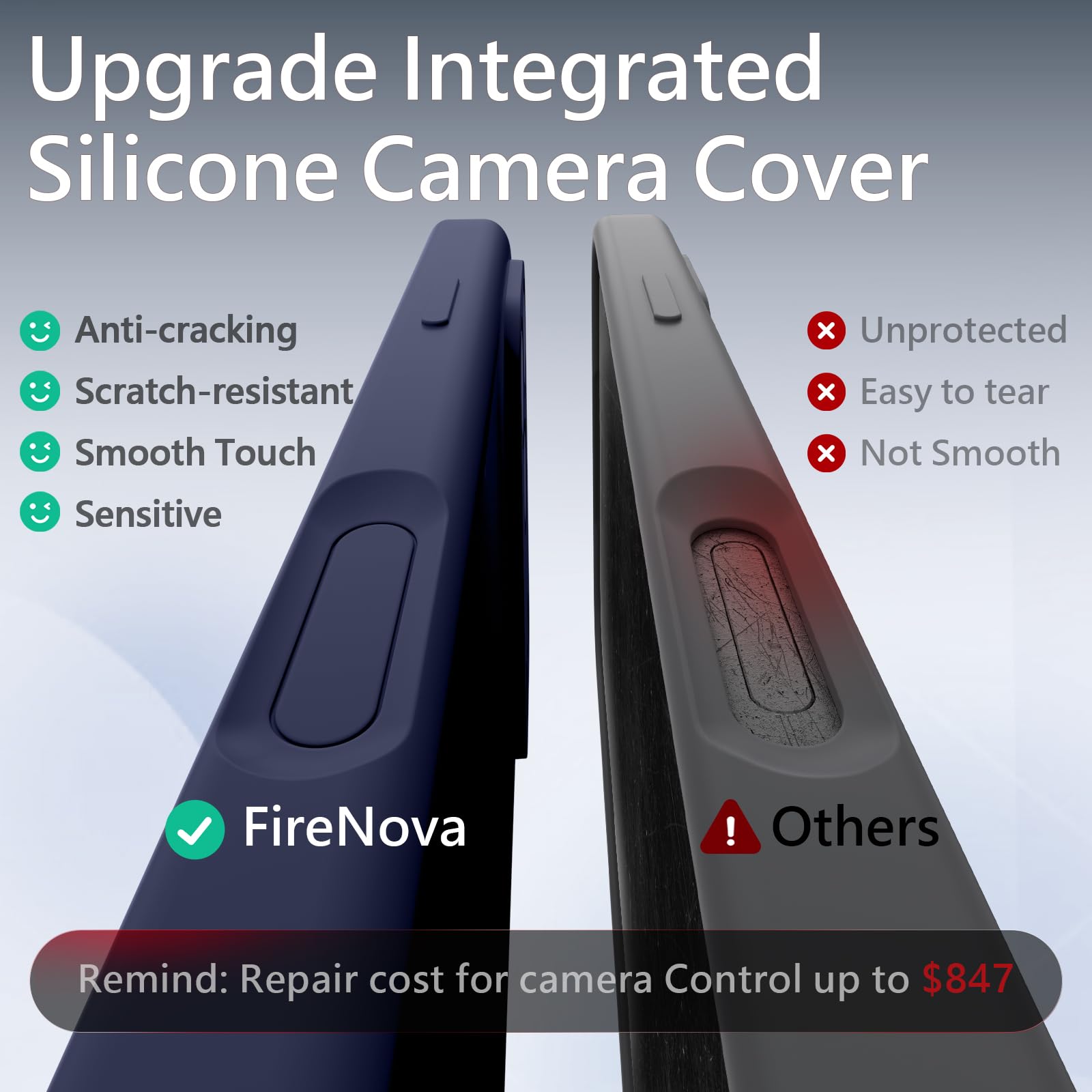 FireNova Magnetic for iPhone 17 Pro Case, kompatybilne z MagSafe, [zintegrowany silikonowy przycisk sterowania aparatem] [ochrona aparatu] odporne na zarysowania etui na telefon komórkowy, 6,3