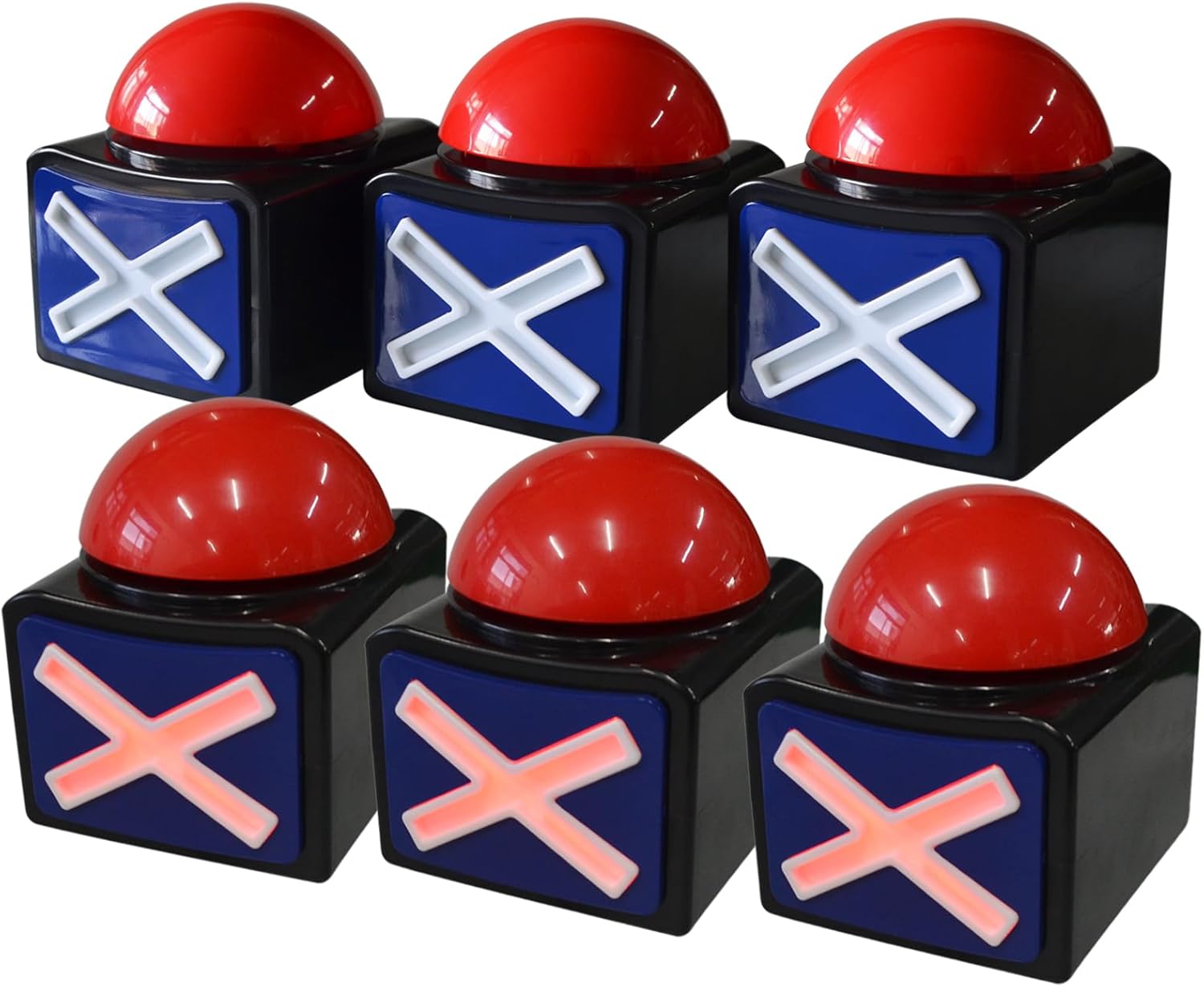 Game Answer Buzzer 6pcs, Game Buzzer Family Feud Buzzer