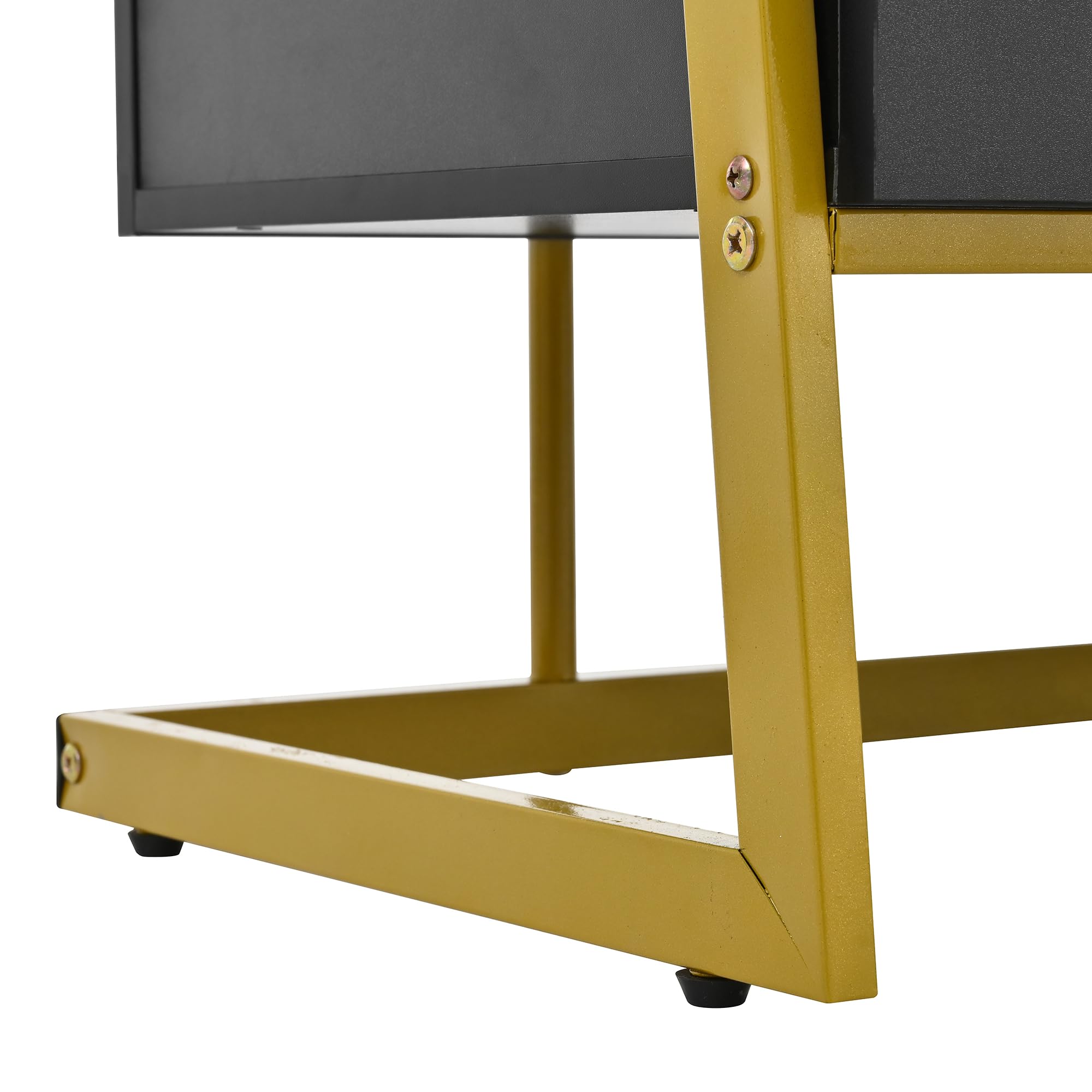 Moderno guardaroba compatto 80 x 180 cm, armadio aperto con specchio, gancio in metallo, con scarpiera, appendiabiti, nero