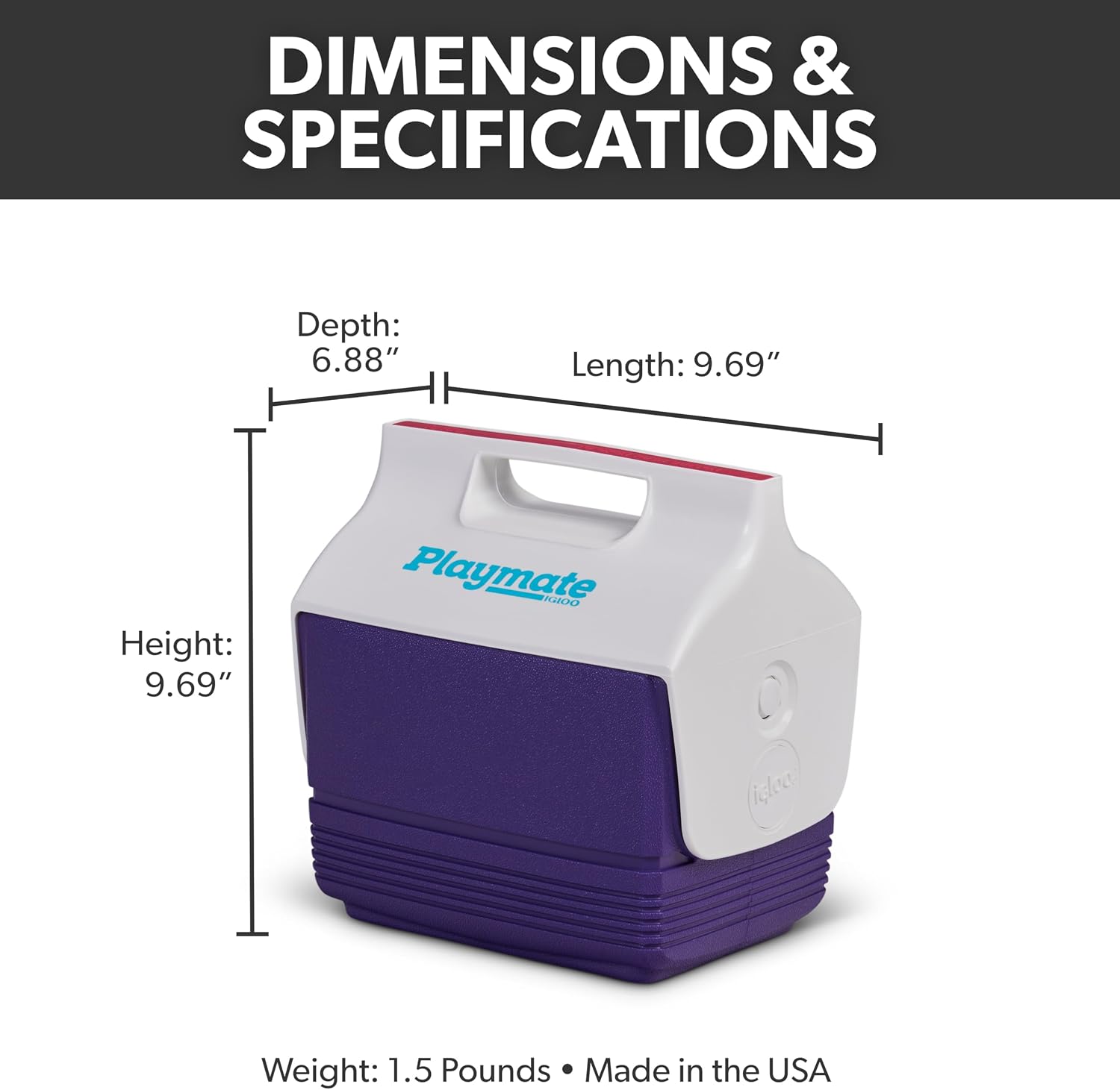 Igloo Classic Playmate Coolers | Insulated Hard Shell Cooler Chest
