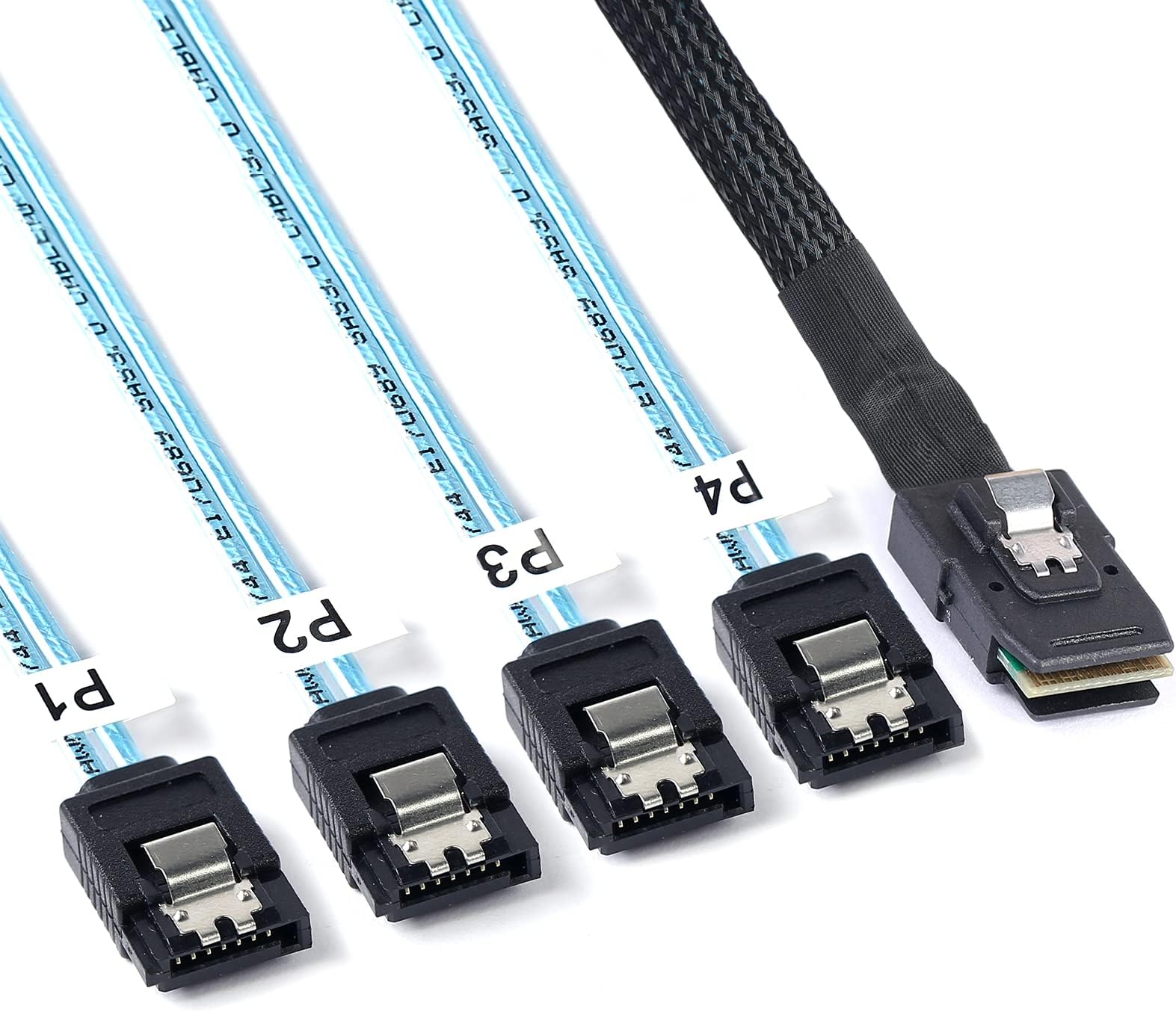 MINI SAS to SATA CABLE(0.5m)