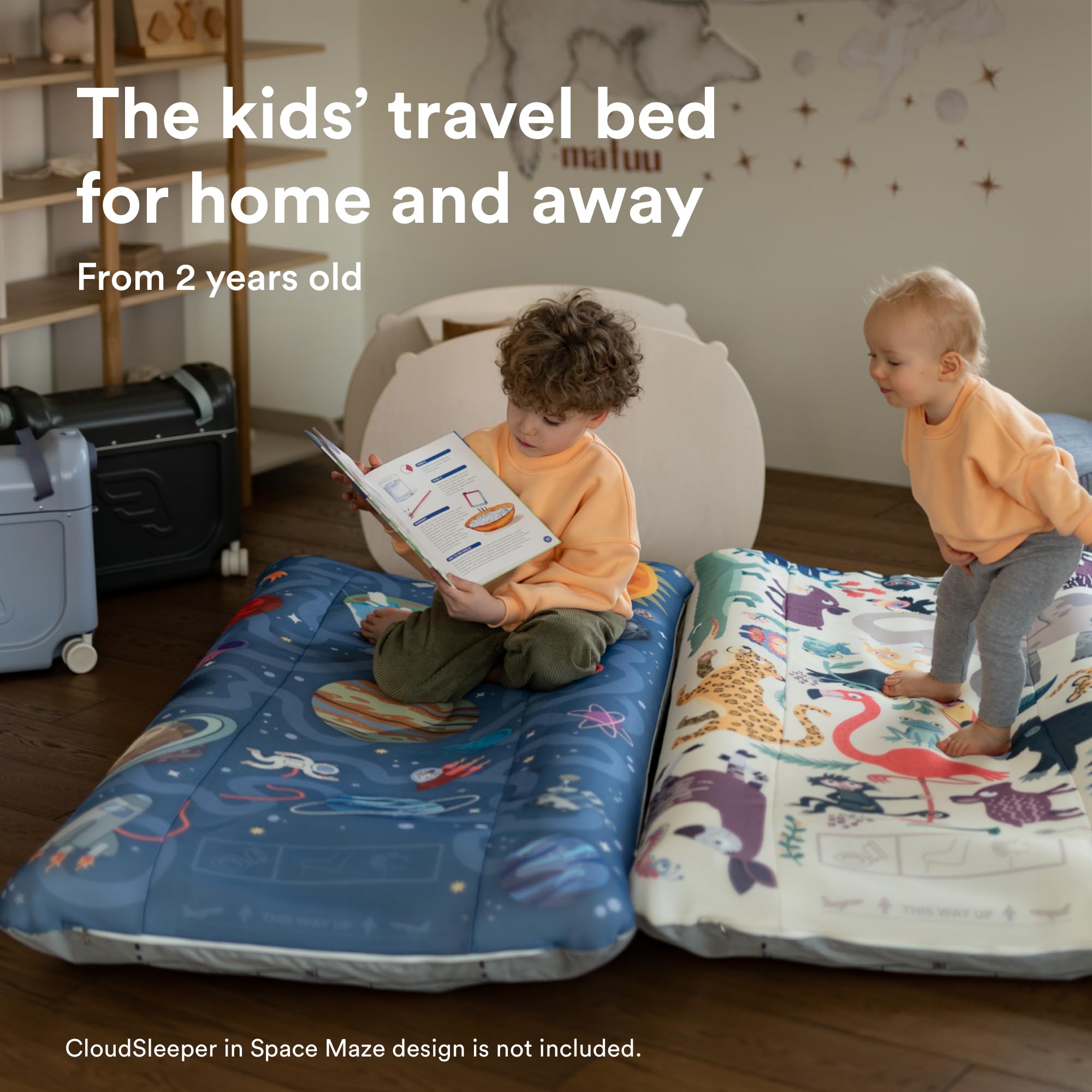 Stokke JetKids CloudSleeper - Portable Inflatable Kids Travel Bed