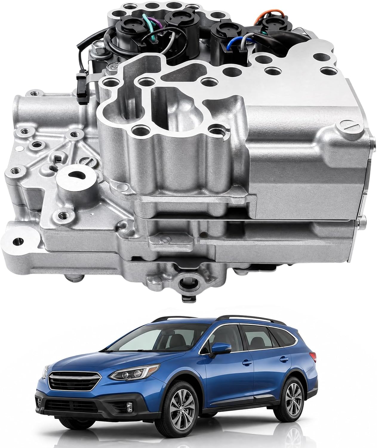 TR580 CVT Transmission Valve Body Assembly Compatible with Subaru Exiga Forester Impreza Levorg Outback XV Crosstrek Replace 31825AA050 31825AA051 31825AA052 163740B
