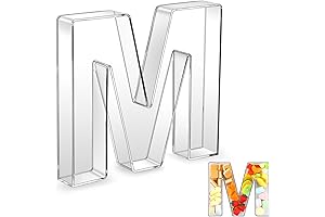 Uiifan 10'' Acrylic Letter Box Form Tray