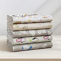 Vista 73 de Great Bay Home Christmas Flannel Sheet Set Full Size - 100% Turkish Cotton, Double-Brushed, Winter Bed Sheets - Ultra-Soft, Cozy, 4-Piece Holiday