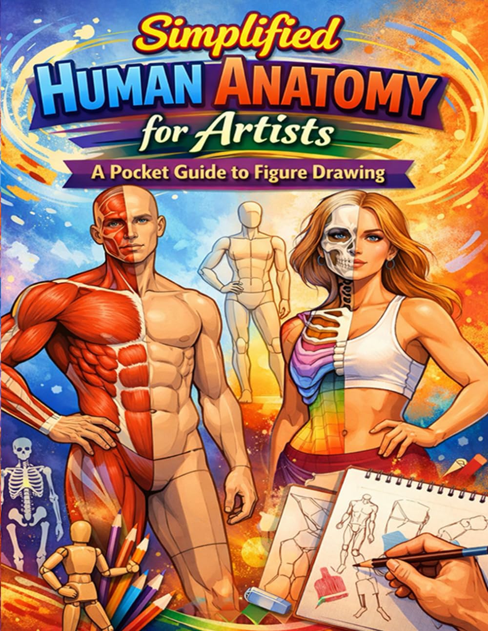 Simplified Human Anatomy for Artists: A Pocket Guide to Figure Drawing