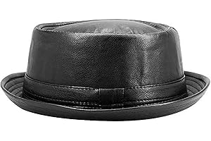 Fine Felt Black Pork Pie Hat for Men: A Timeless Classic