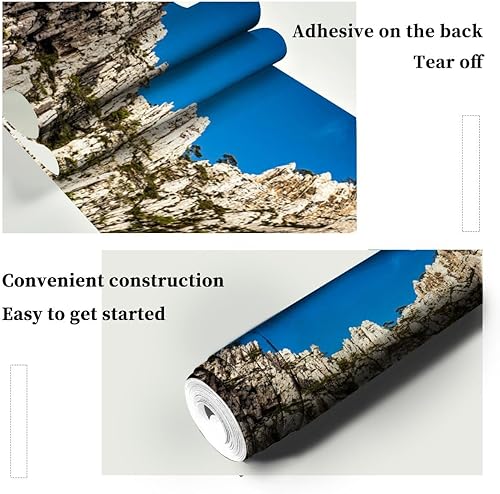 Miniatura 5 de Papel tapiz 3D Creeks Alpes de Alta Provenza Beauty Bouches du Calanques Cassis autoadhesivo Dormitorio Sala de estar Dormitorio Decoración Mural