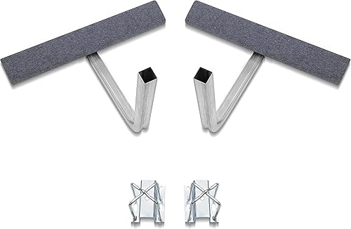 Miniatura 7 de JY PERFORMANCE Guía de literas de alfombra corta de 2 pies a bordo para remolques