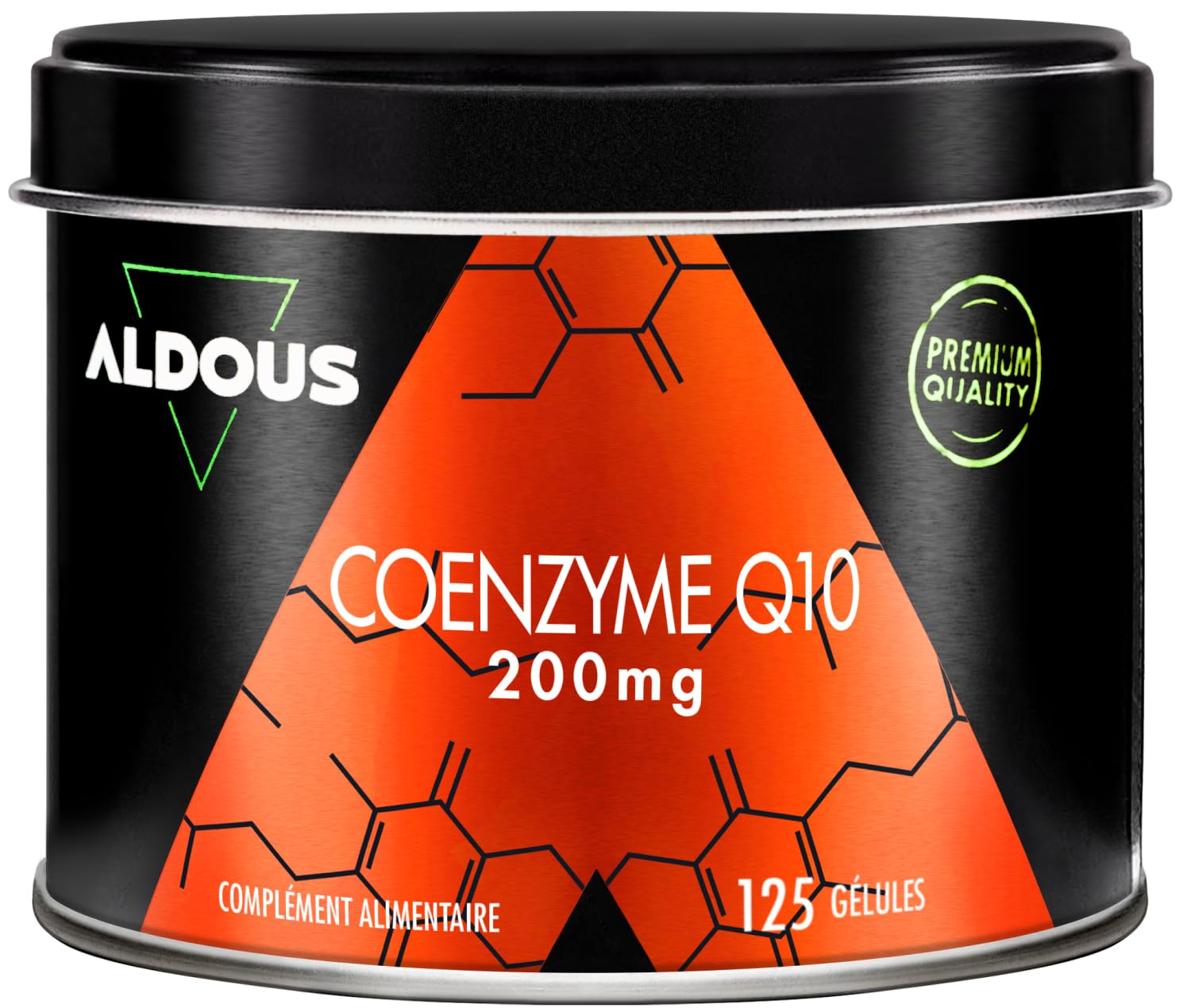 Coenzyme Q10 200 mg, formule végétalienne - À partir de 4 mois | CoQ10 (ubiquinone) fermentée naturellement - Énergie cellulaire et réduction de la fatigue- Antioxydant anti-âge