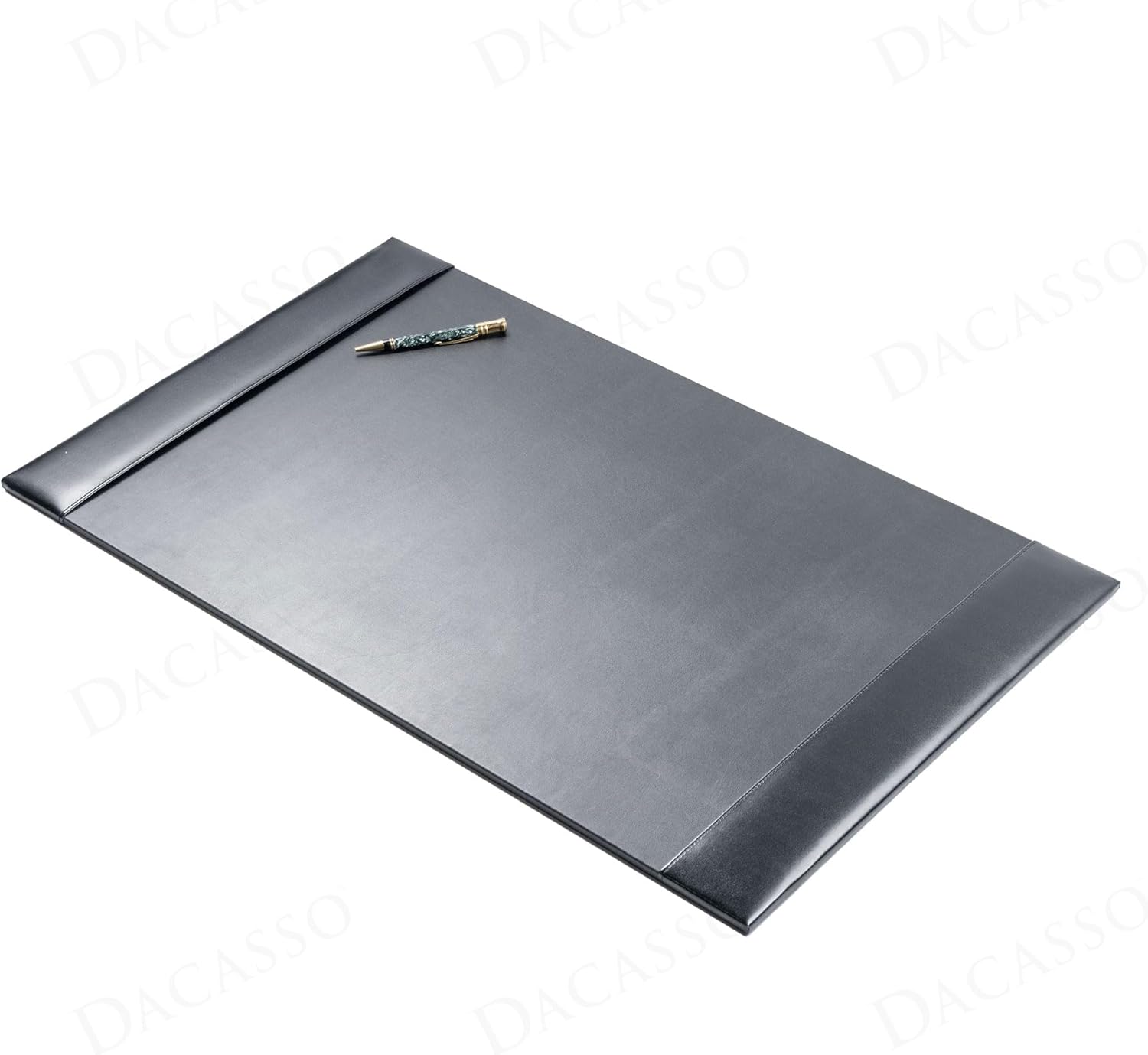 BondGuard Office Desk Pad with Bonded Leather & Anti-Slip Backing