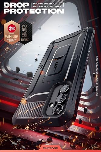 Miniatura 2 de SUPCASE Unicorn Beetle Pro - Funda para Samsung Galaxy A54 5G (2023), funda resistente de cuerpo completo con clip para cinturón y soporte con