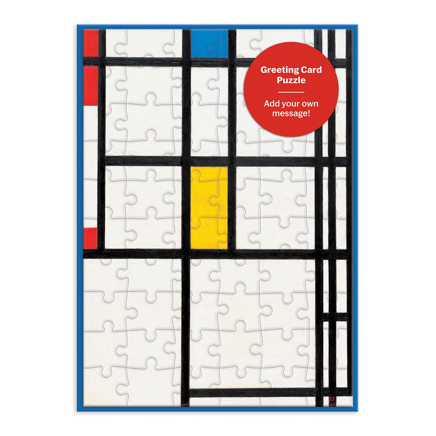 MoMA Mondrian Greeting Card Puzzle by  Galison, Piet Mondrian - 9780735367173