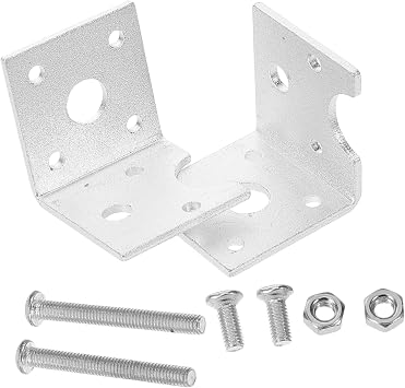 HANABASS 1set Kayak Motor Mount Bracket Sturdy Engine Holder for Kayak Lightweight Design Easy Installation Material for Fishing and Boating Use
