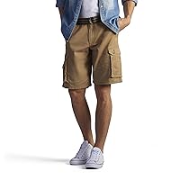 Lee Dungarees New Belted Wyoming Cargo Short Pantaloni Uomo, Marrone