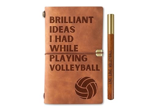 InnoBeta Volleyball Gifts for Women, Volleyball Gifts with Journal and