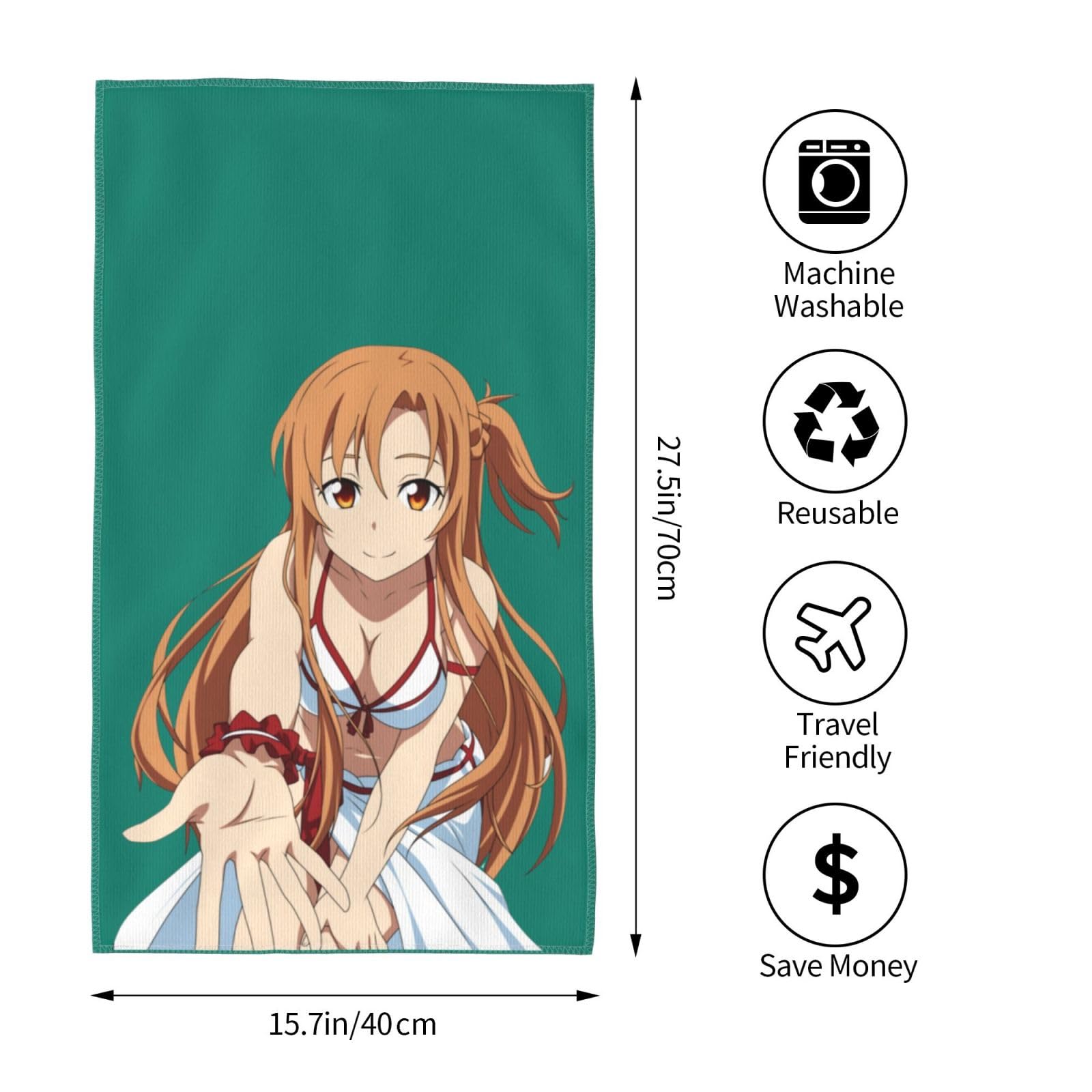 Amazon｜人気結城 明日奈 ゆうき あすな アスナ (11) フェイスタオル