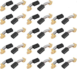 Aexit 14 Pairs Mounts & Accessories 41x17x11x6mm Carbon Brushes Power Tool for Electric Hammer Accessories Drill Motor