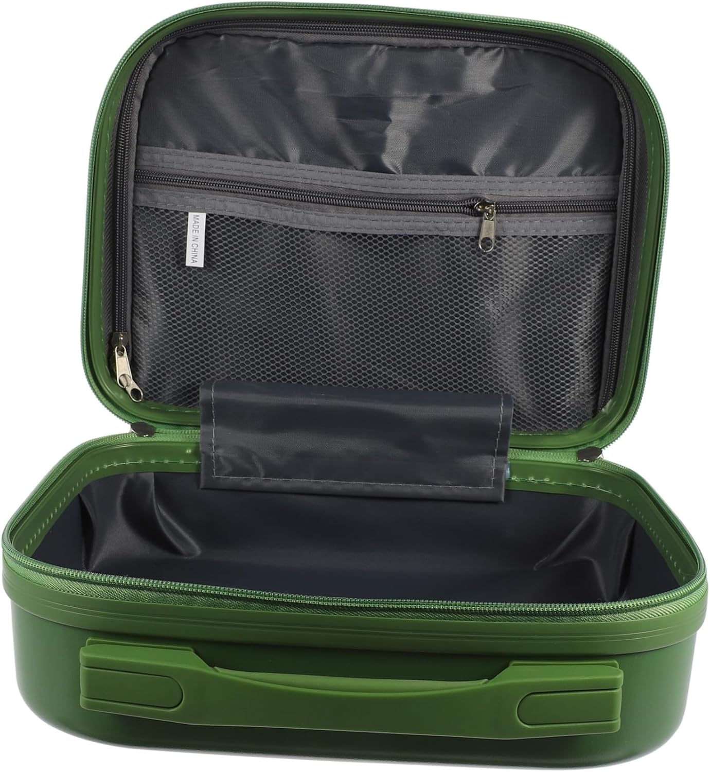 VALICLUD Capacity Makeup Organizer Suitcase Travel Makeup Case with Hard Shell Design Easy to Clean Portable Storage for Cosmetics for Office Home Use