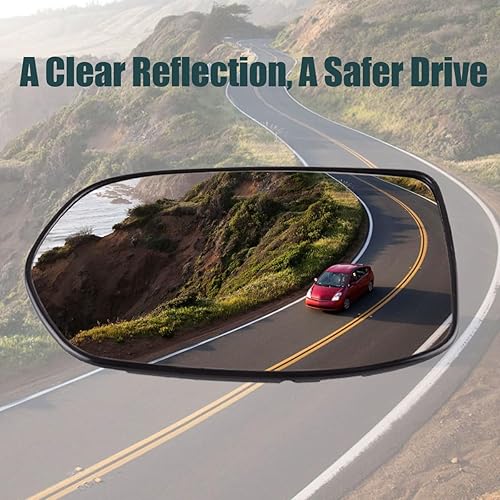 Miniatura 6 de Espejo lateral del conductor de cristal calentado compatible con Honda CRV 2007-2011 retrovisor izquierdo de repuesto 76253SXSA01