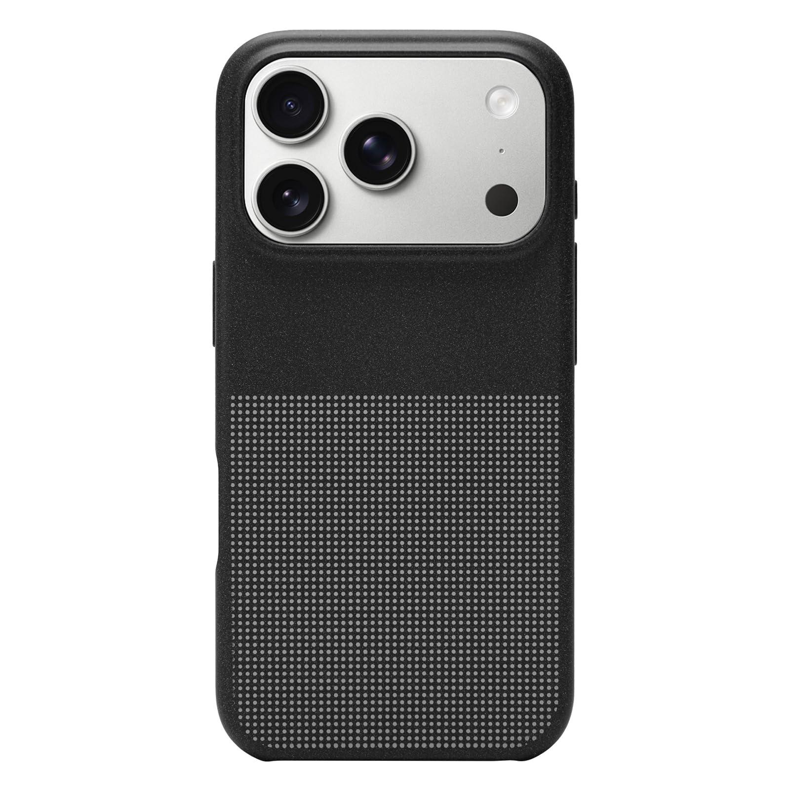Magnetisch Hülle für iPhone 17 Pro Max/17 Pro/17, Dünne Gefrostet rutschfeste Schutzhülle Unterstützt Drahtlose Aufladung Handyhülle,Schwarz,17 Pro