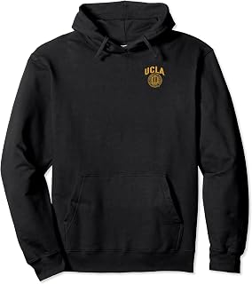 UCLA Bruins Vintage Left Chest Crest Pullover Hoodie