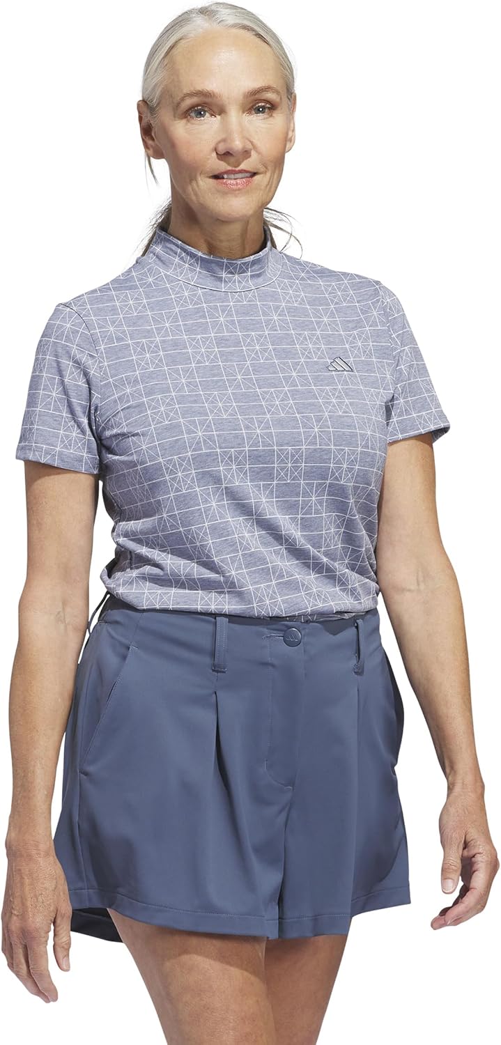 Adidas Womens Women's Go-to Short Sleeve Polo Shirt - Image 2