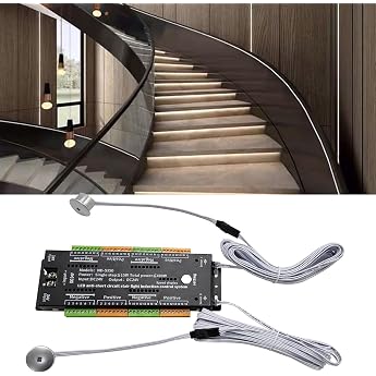 LED Stair Lighting Controller with Motion Sensor DC 24 V LED Stair Light Controller Short Circuit Protection