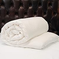 Vista 9 de CUDDLE DREAMS Edredón de seda para primavera/verano/otoño, 100% relleno de seda de hilo largo, natural y transpirable (tamaño niño/bebé)