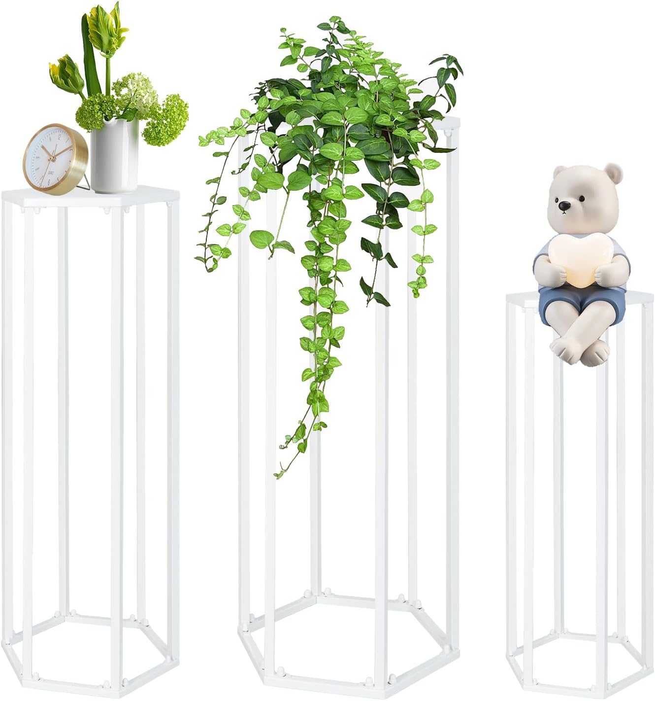 Avarmora Indoor Outdoor Tall Plant Stands for Indoor Plants