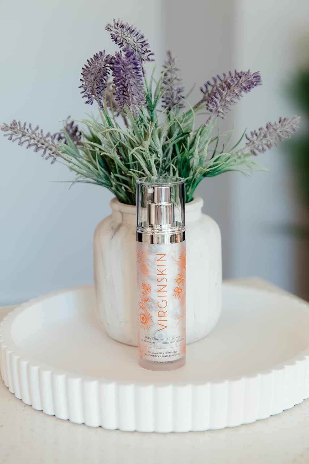 Daily Glow Active Hydrator | Dermatologist-Developed Daily Moisturizer Cream for Face and Neck with Niacinamide, Squalane, and Polyglutamic Acid (50 ml)