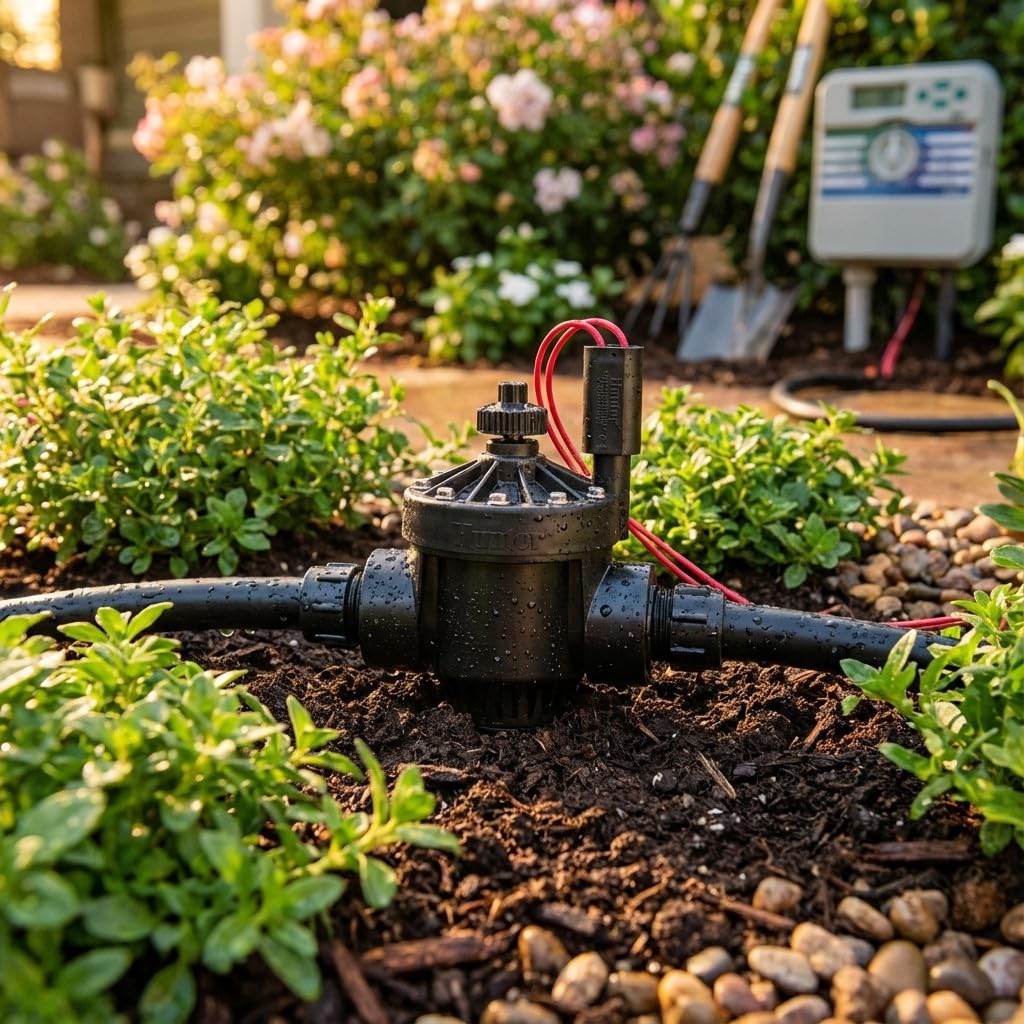 Electrovalvula de Riego 1 1/2" PGV150 Hunter | Electroválvula Jardin 24V con Regulador | Valvula Riego para Programador Electrico