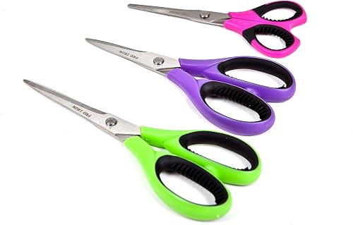 Pro Iron Easy Grip Stainless Scissors by Pro Iron
